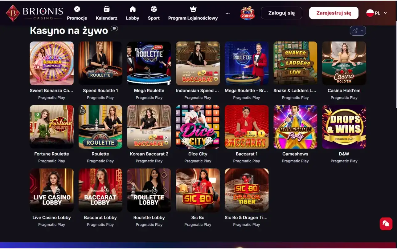 Brionis casino opinie