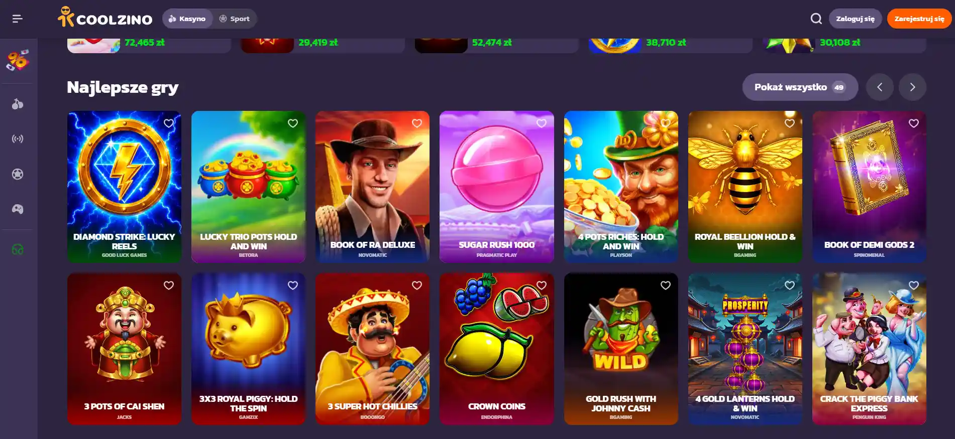 Coolzino casino opinie