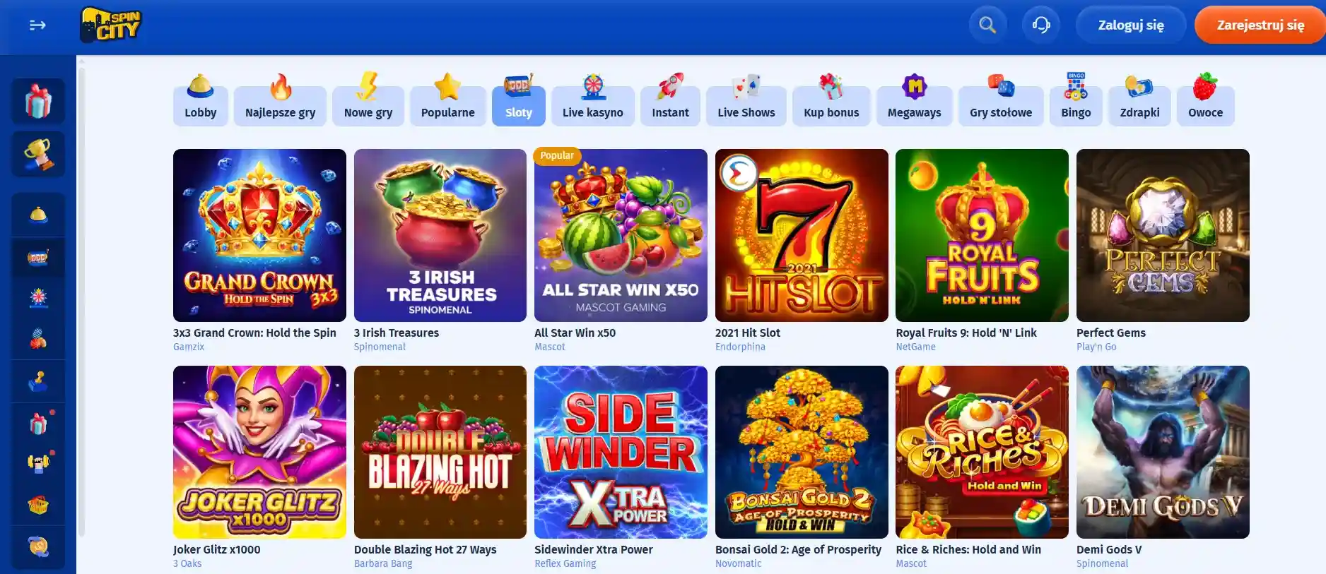 casino Spin City