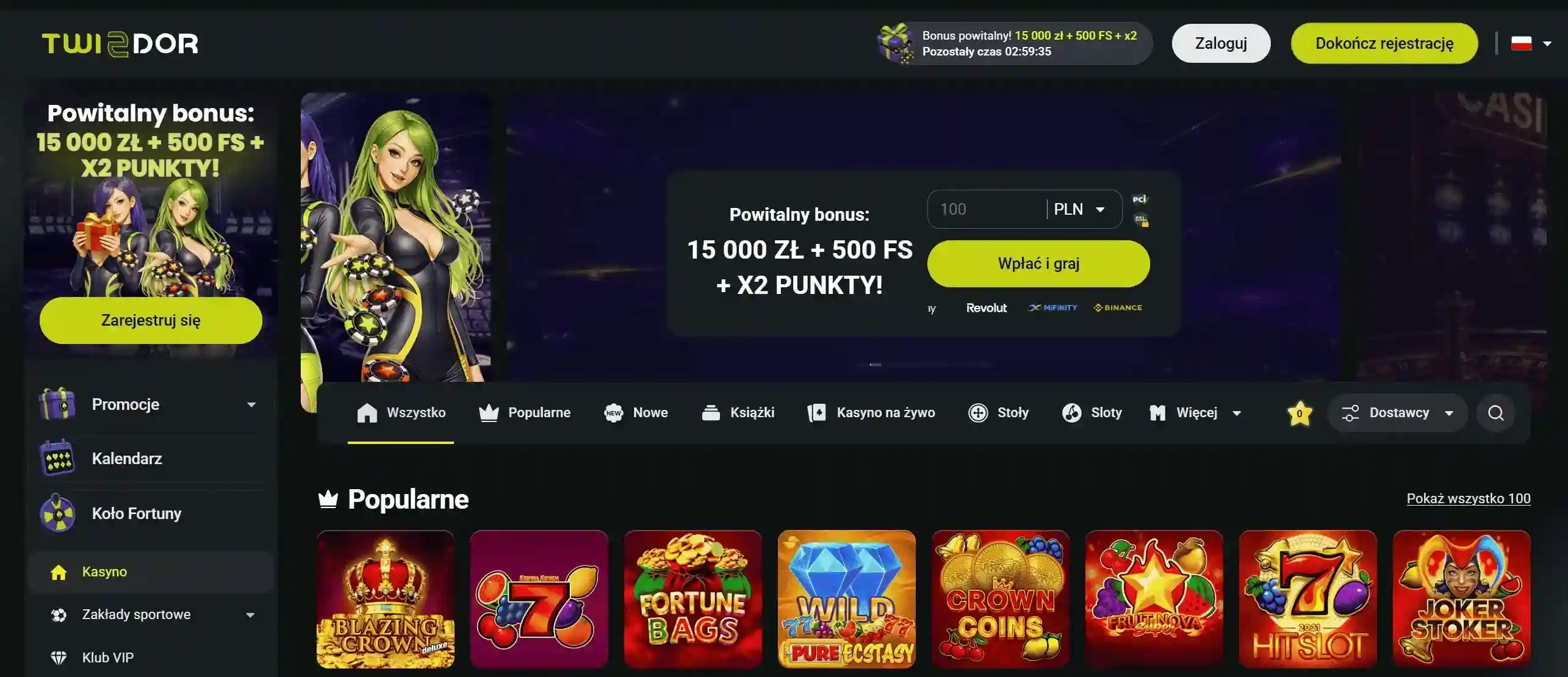 Twindor casino