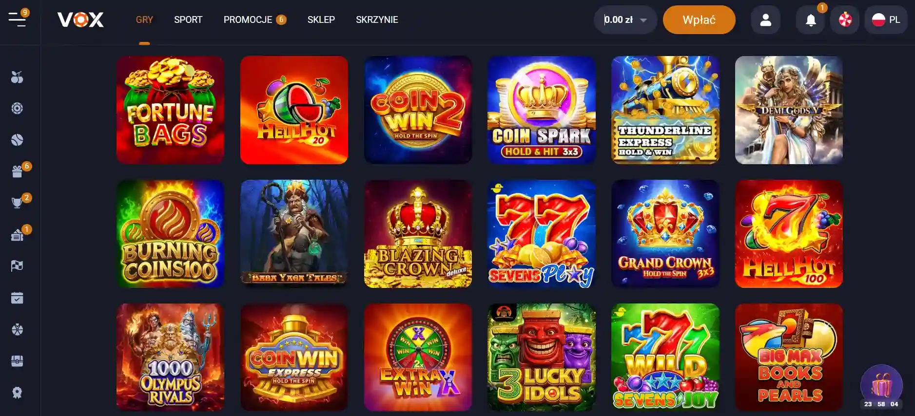 VOX casino